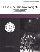 Can You Feel the Love Tonight? TTBB choral sheet music cover